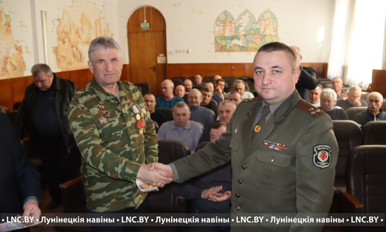 Воины-интернационалисты Лунинетчины удостоены юбилейных наград