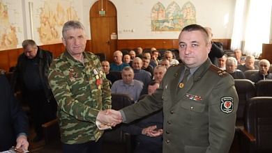 Воины-интернационалисты Лунинетчины удостоены юбилейных наград